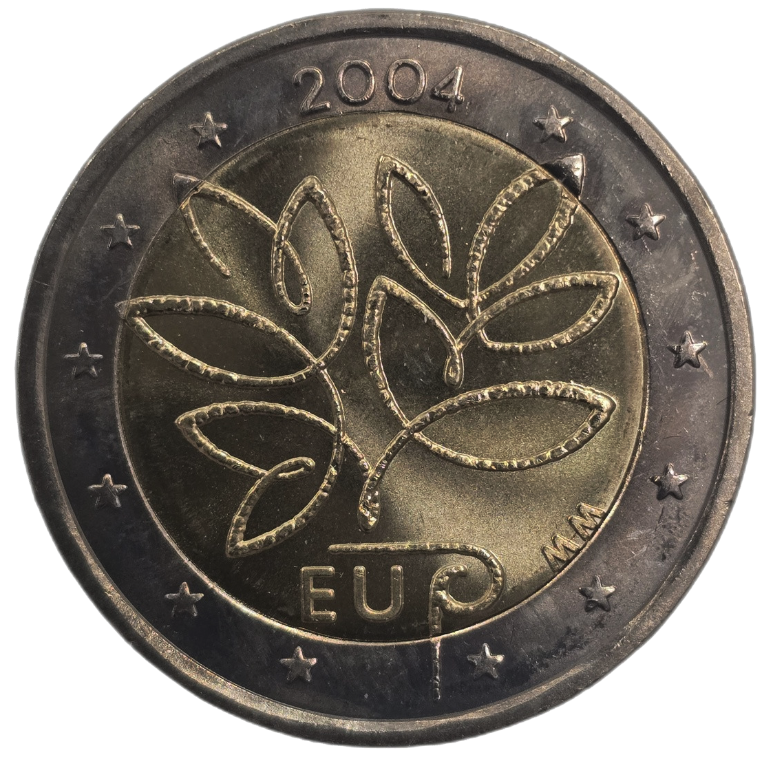 2 euros conmemorativa Ampliación de la Unión Europea a diez nuevos Estados miembros